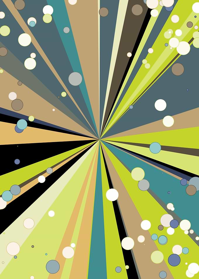 Universe Colorful Lines