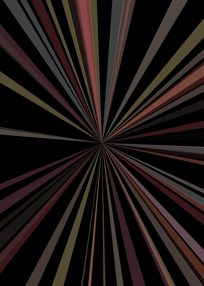 Universe Colorful Lines