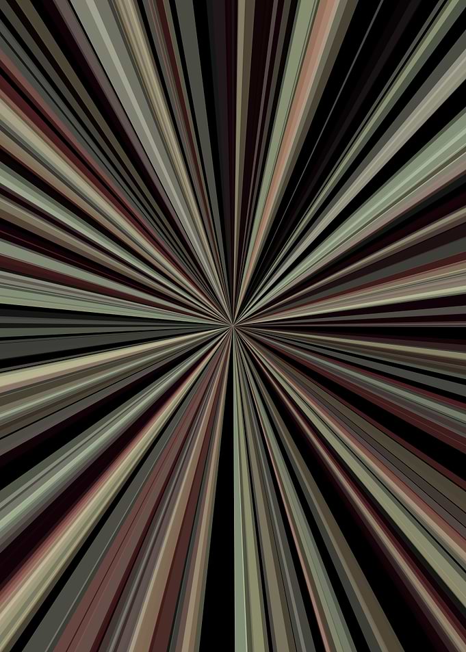 Universe Colorful Lines