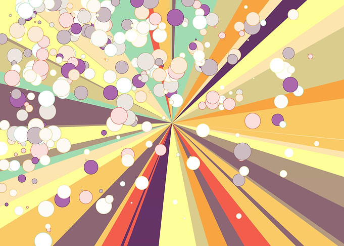 Universe Colorful Lines