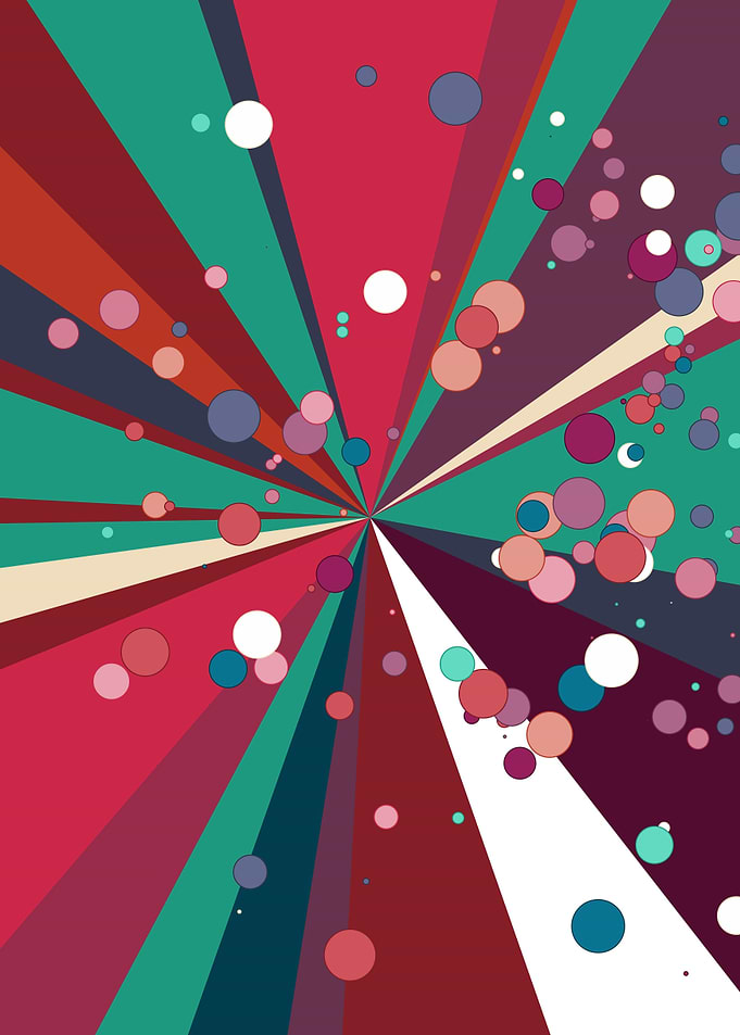 Universe Colorful Lines