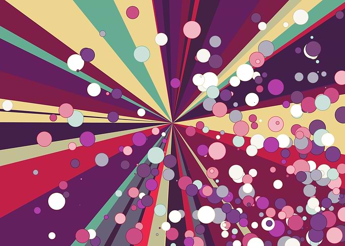 Universe Colorful Lines