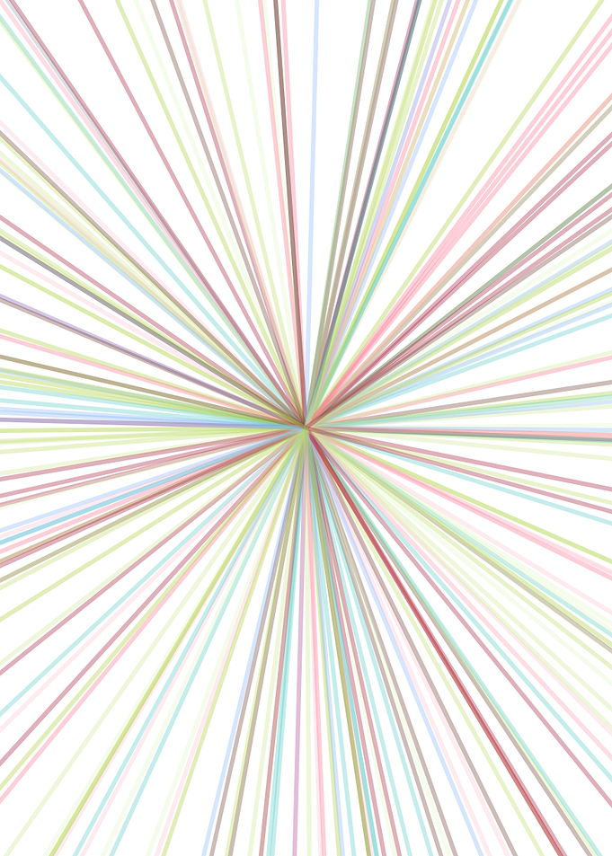 Universe Colorful Lines