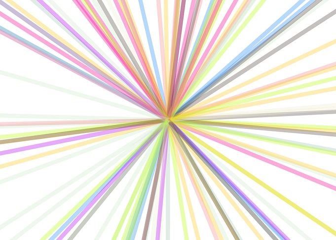 Universe Colorful Lines