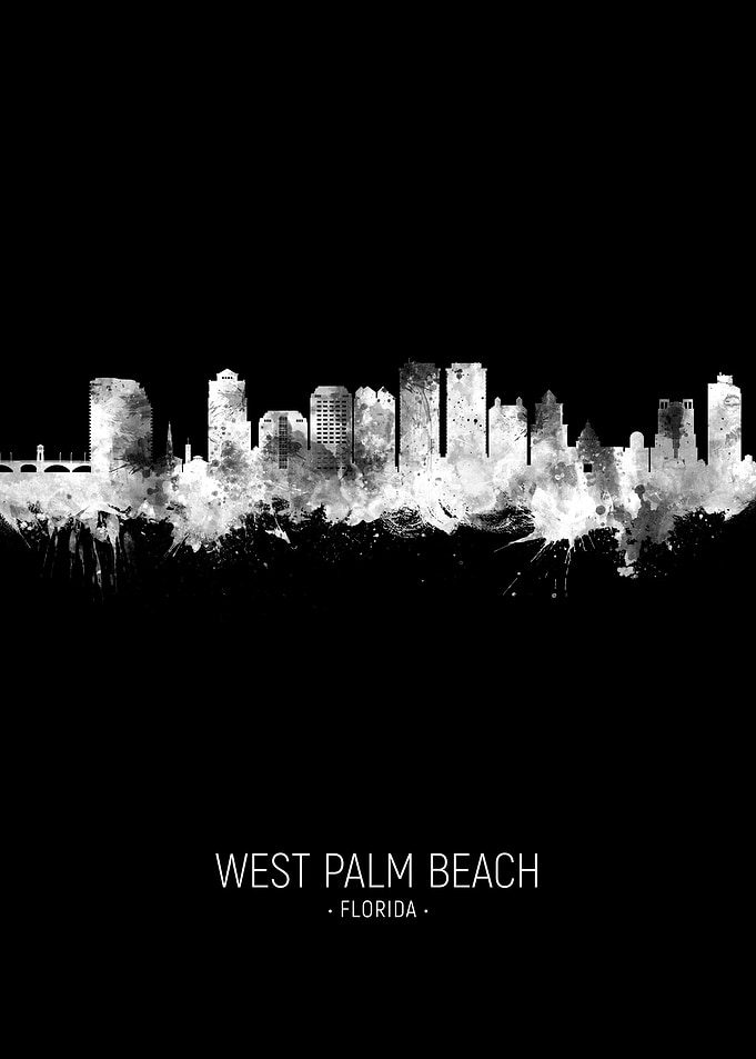 West Palm Beach Skyline