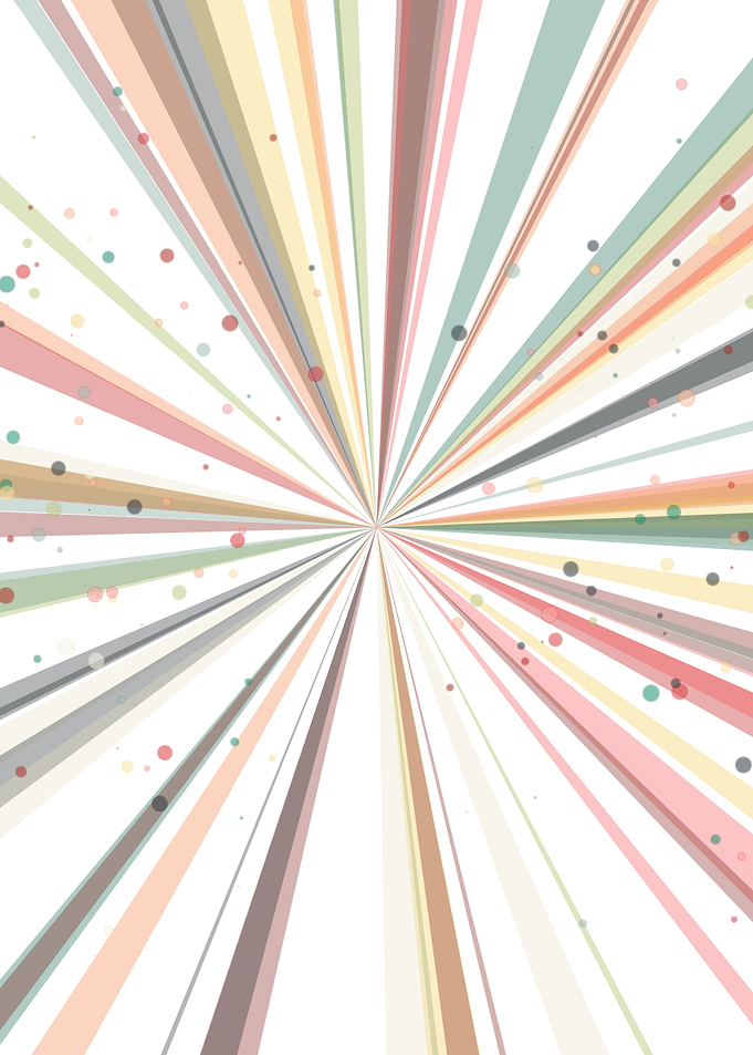 Universe Colorful Lines