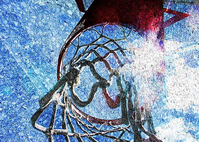 basketball art skylight