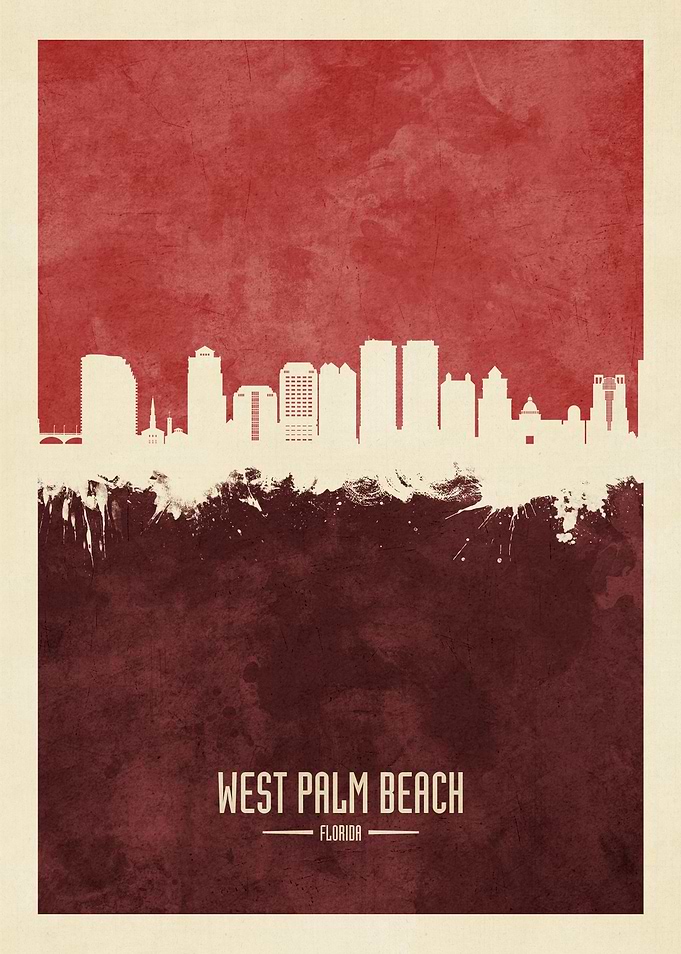 West Palm Beach Skyline