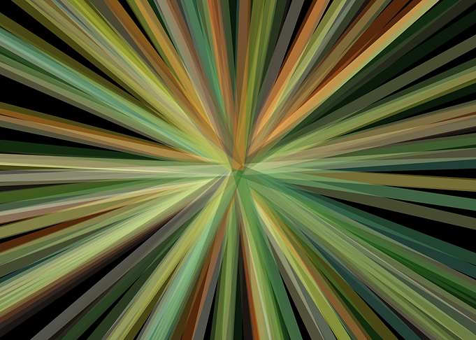 Universe Colorful Lines