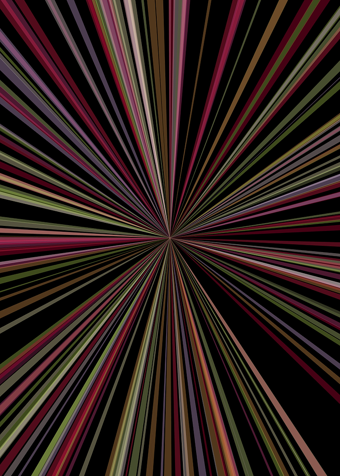 Universe Colorful Lines