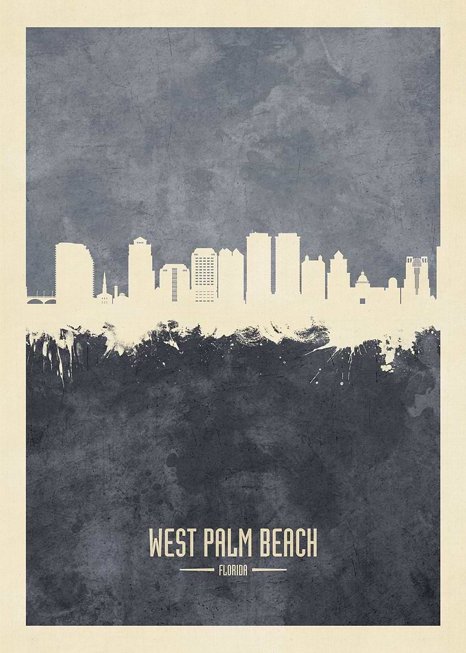 West Palm Beach Skyline