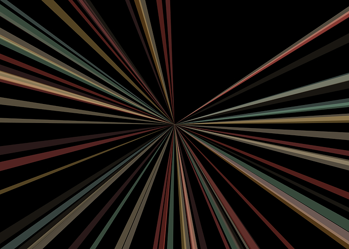 Universe Colorful Lines