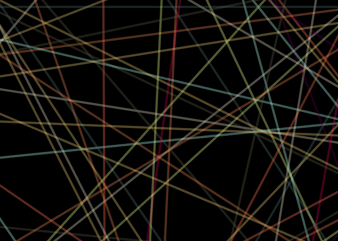 Universe Colorful Lines