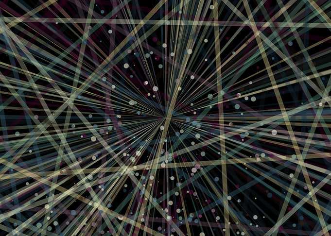 Universe Colorful Lines