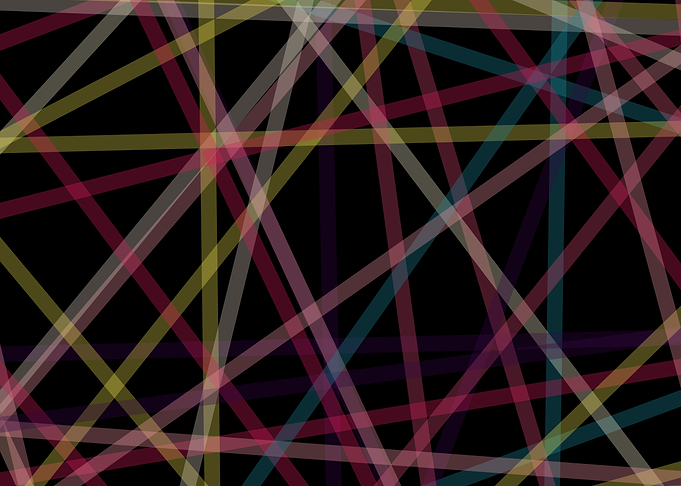 Universe Colorful Lines