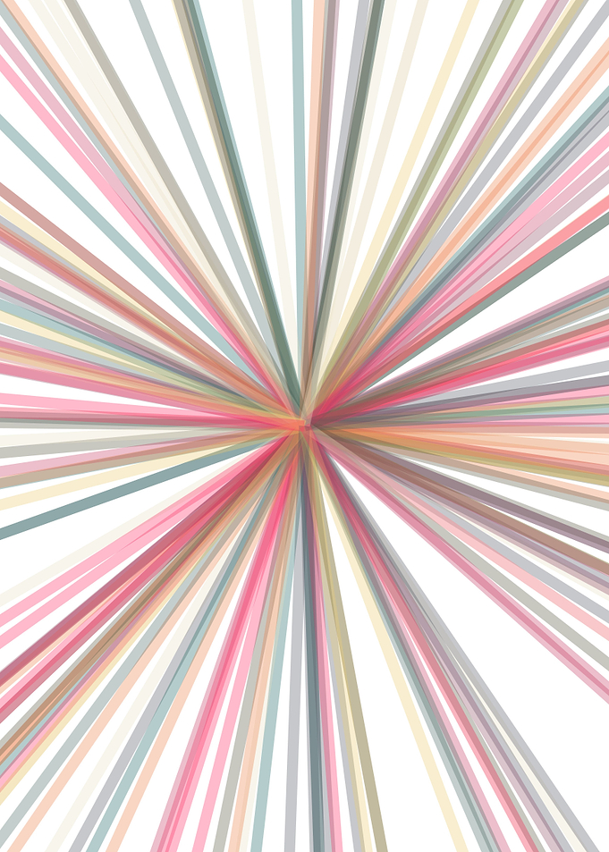 Universe Colorful Lines