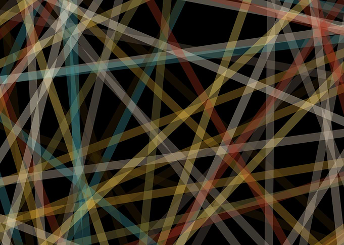 Universe Colorful Lines