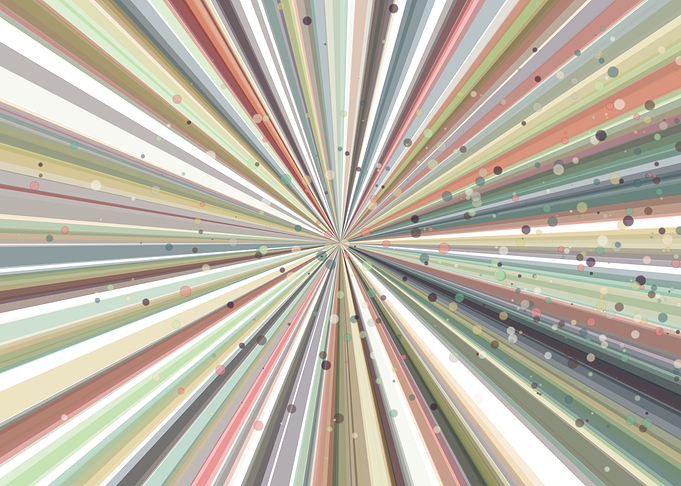 Universe Colorful Lines