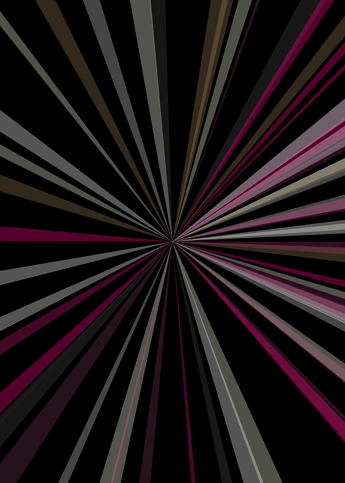 Universe Colorful Lines
