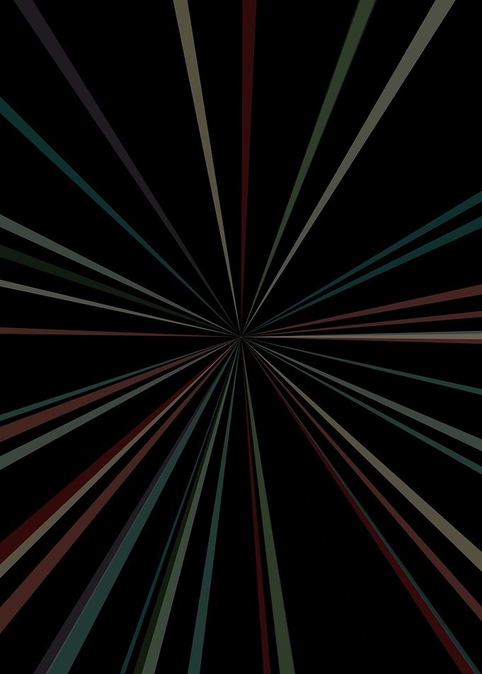 Universe Colorful Lines