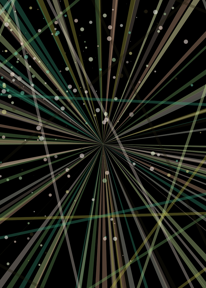 Universe Colorful Lines