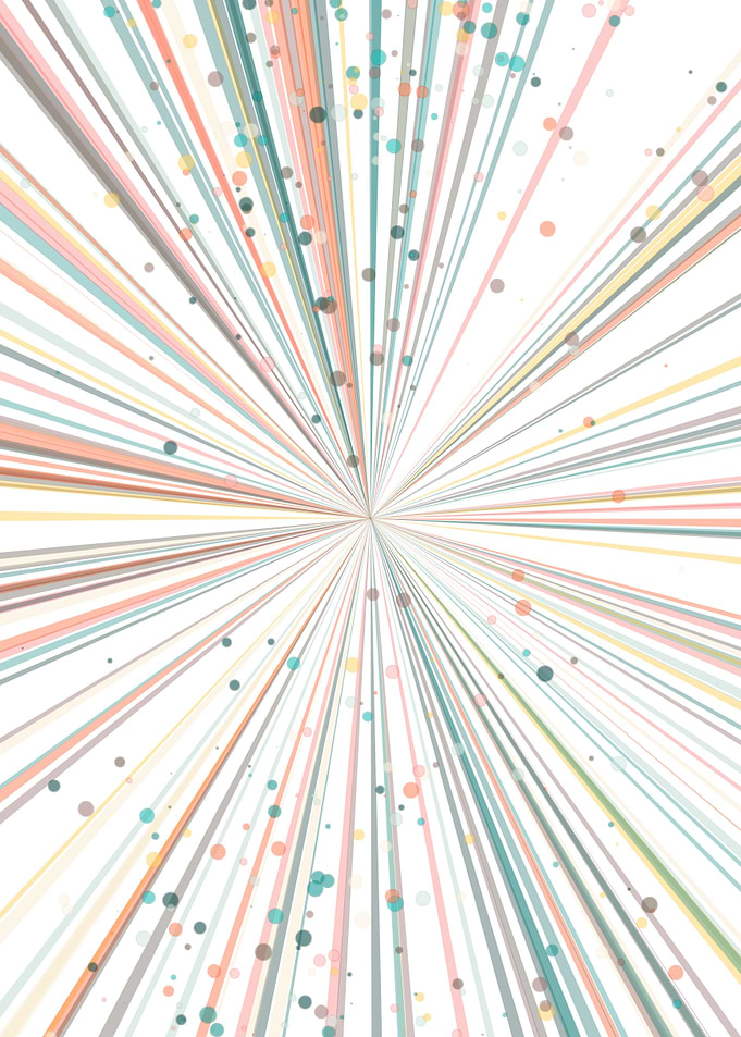 Universe Colorful Lines