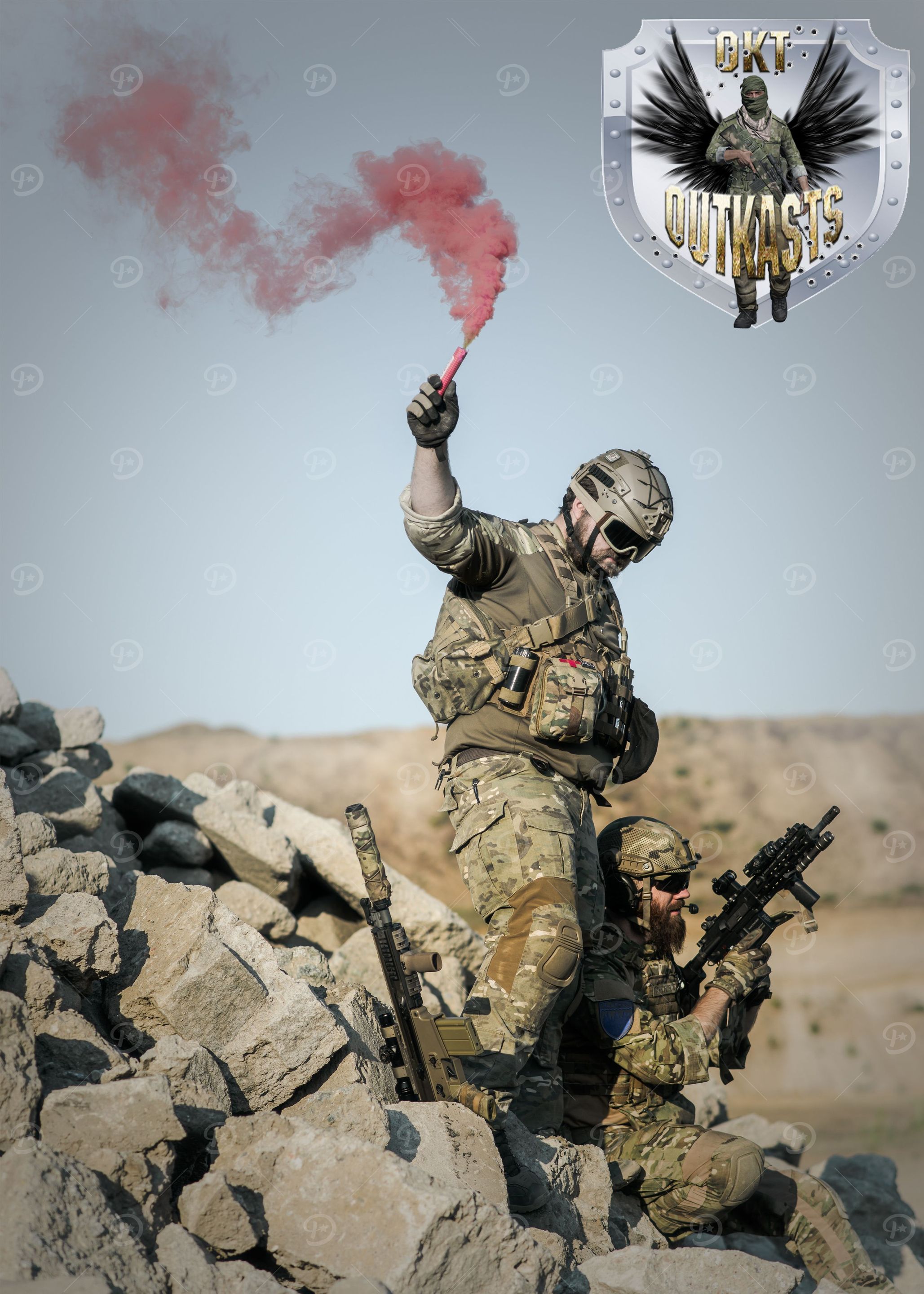 OutKasts Military Scene 1