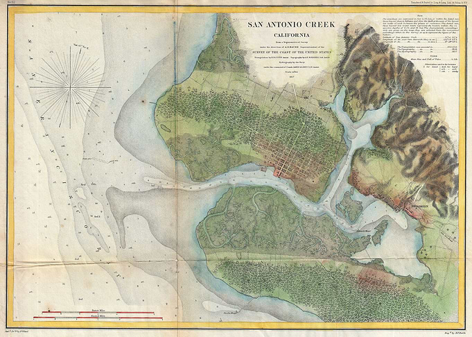 San Antonio Creek 1857