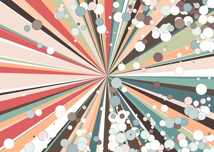 Universe Colorful Lines
