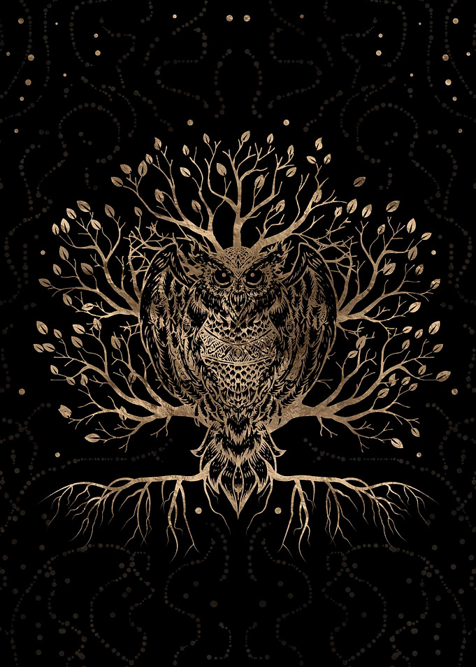 The Golden Owl Tree