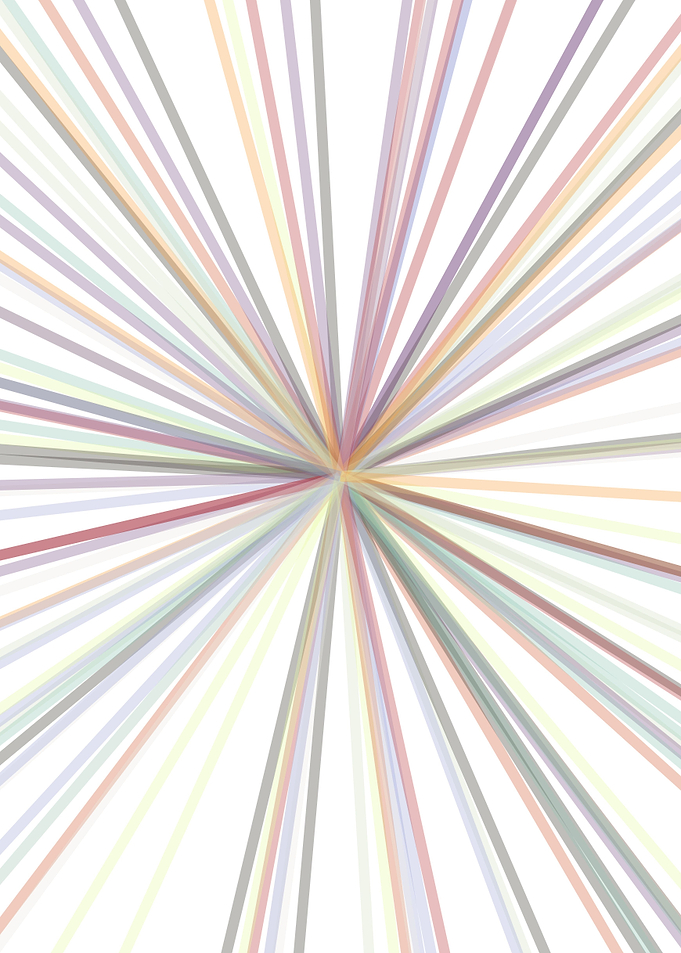 Universe Colorful Lines