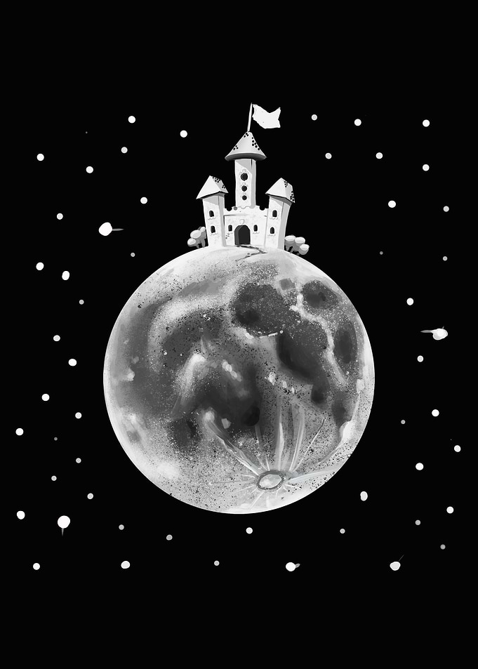 my house on the moon