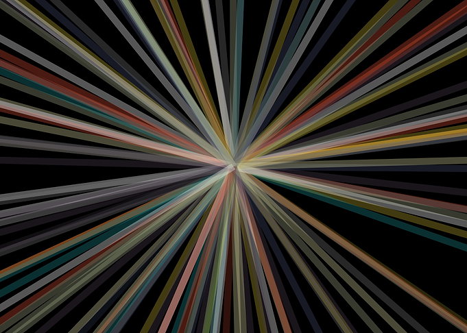 Universe Colorful Lines