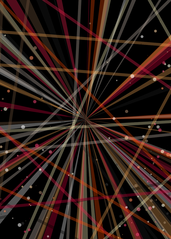 Universe Colorful Lines