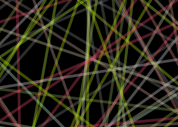Universe Colorful Lines