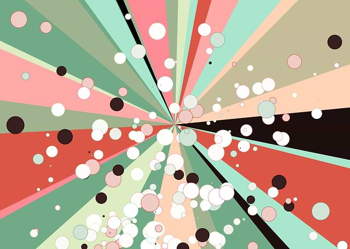 Universe Colorful Lines