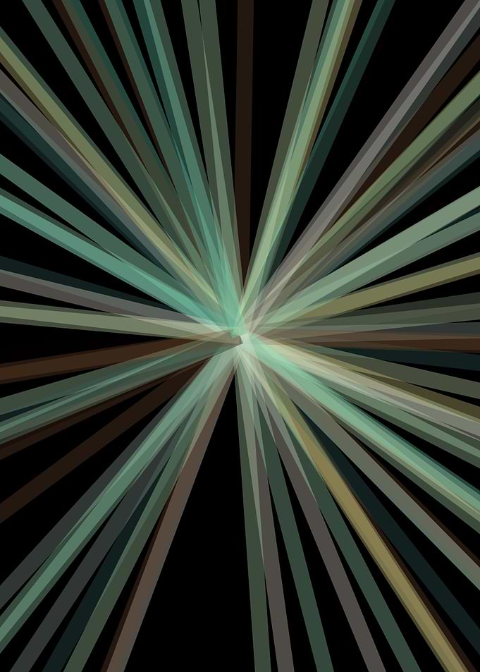 Universe Colorful Lines