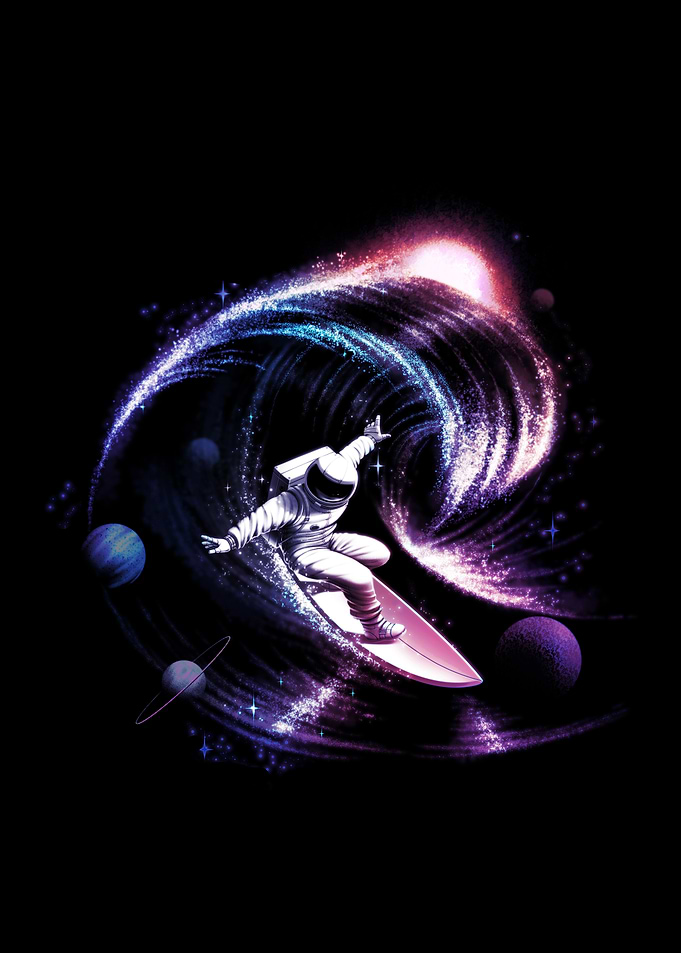 Surfing The Universe Gravi