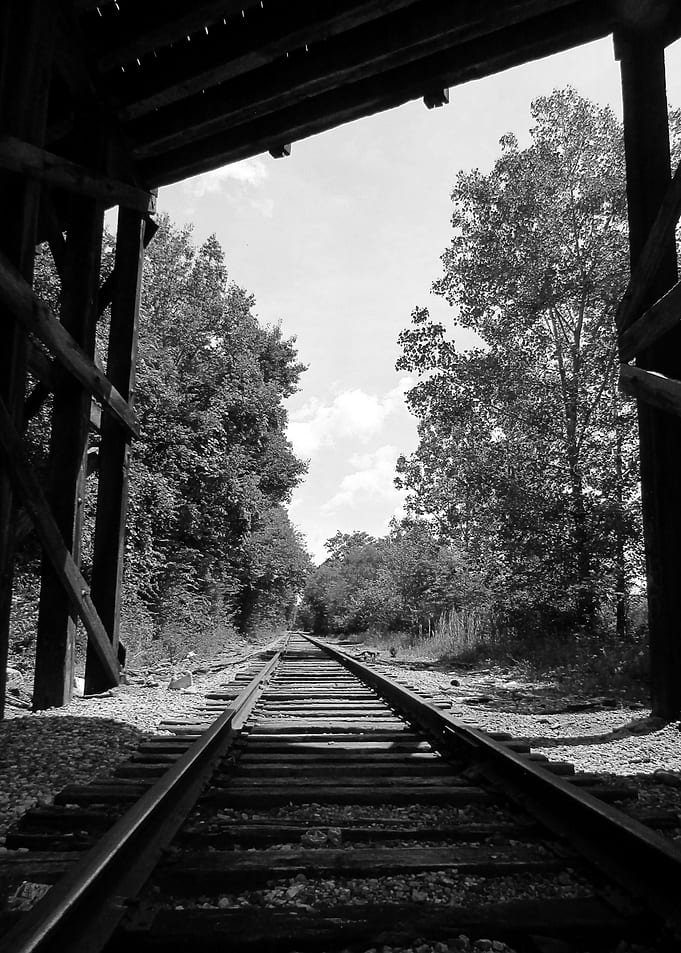 Railroad track photo 3