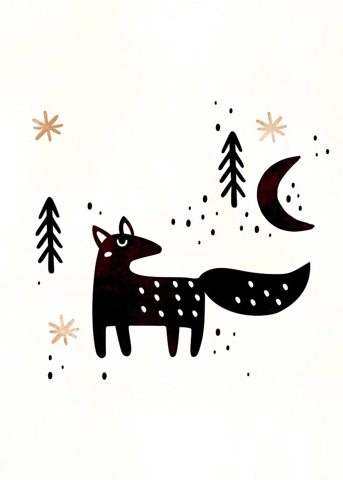 Little Winter Fox