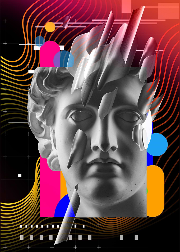 Mythology Glitch Art 3