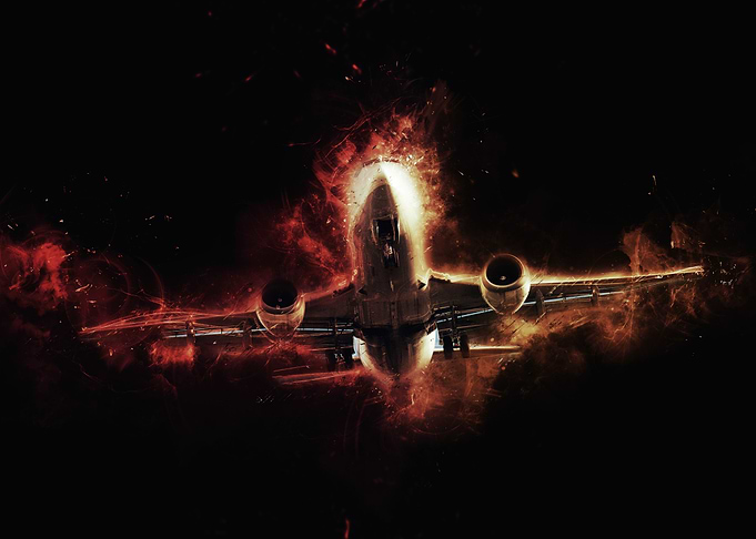Passengers plane disaster