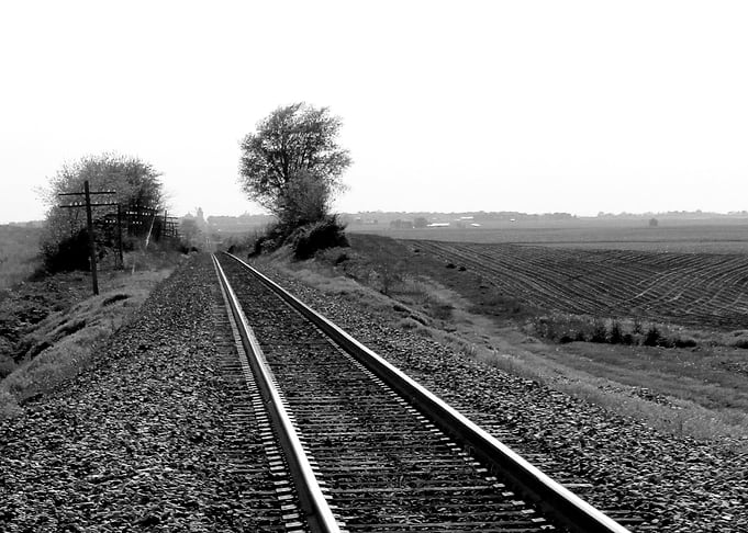 Railroad track 12