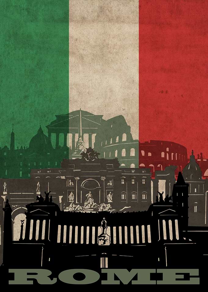 rome city flag