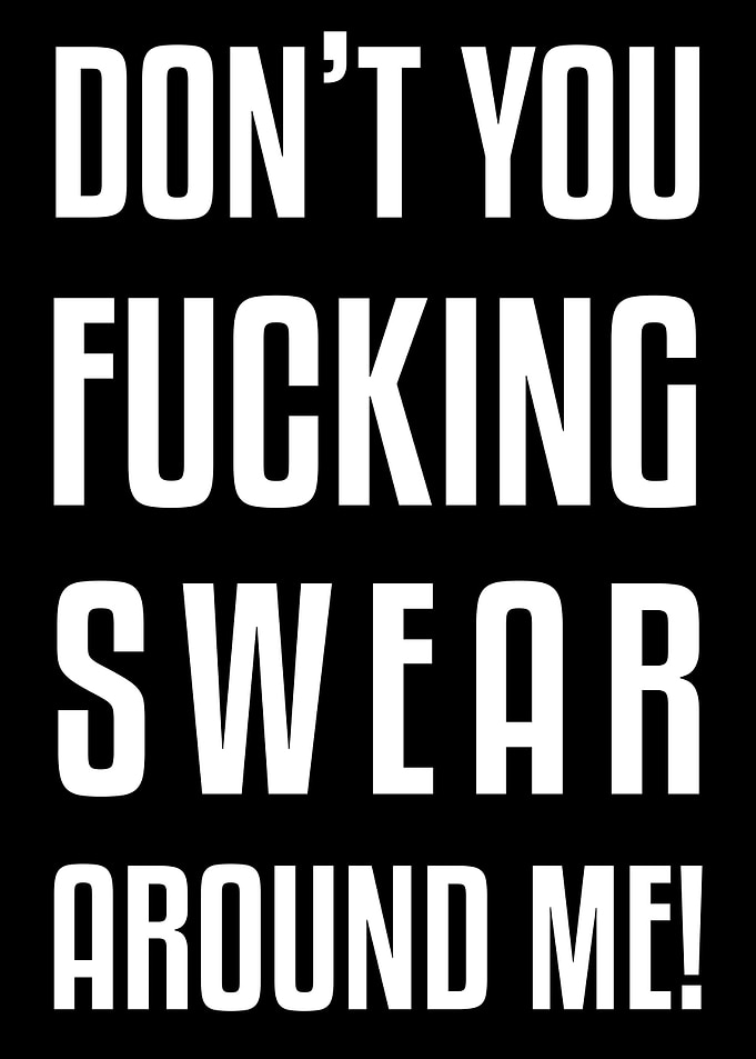 No Swearing