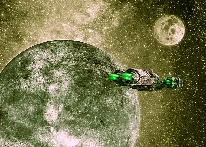 Past the dead worlds