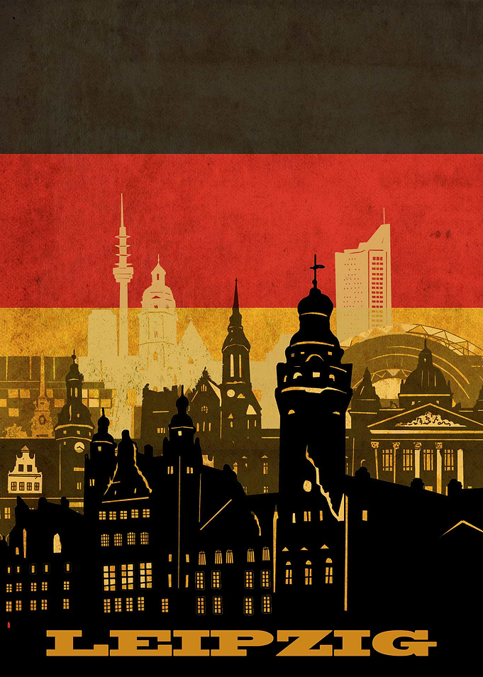 leipzig city flag