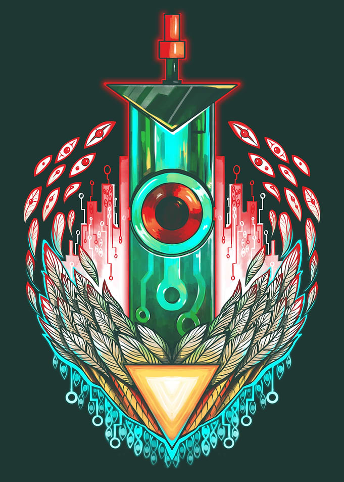 Cloudbank Crest Sword