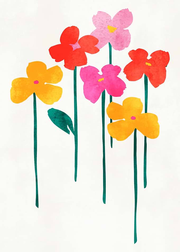 Little Happy Flowers