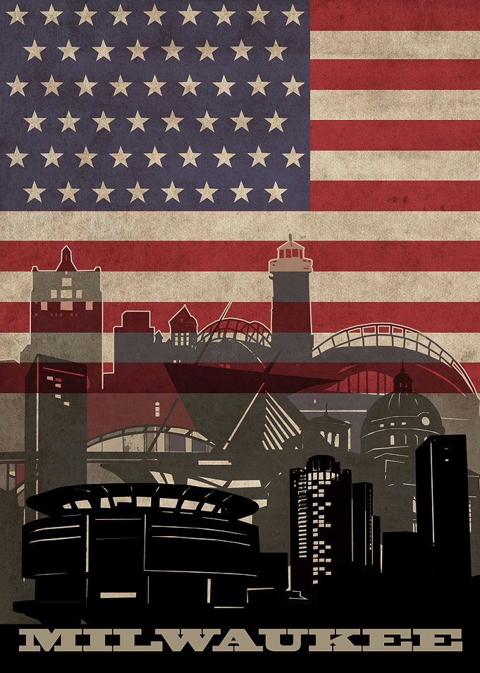 milwaukee city flag